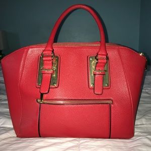 Red Leather Bag